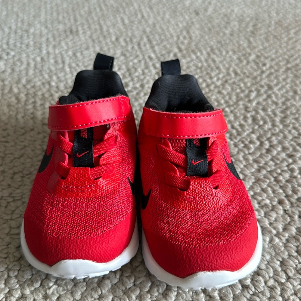 NWOT Red Nike Baby Sneakers